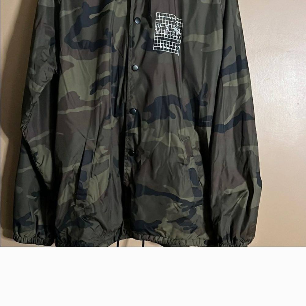 Krew Black Nylon Jacket